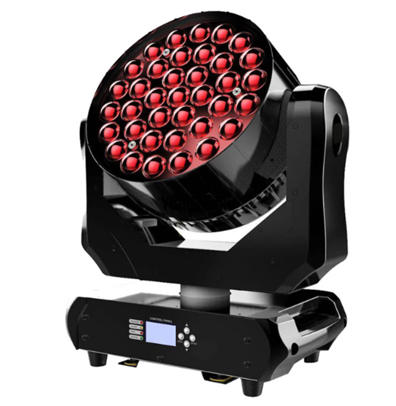 10 шт. яркий движущийся головной Светодиодный луч 37x15 Вт 4 в 1 rgbw led движущаяся