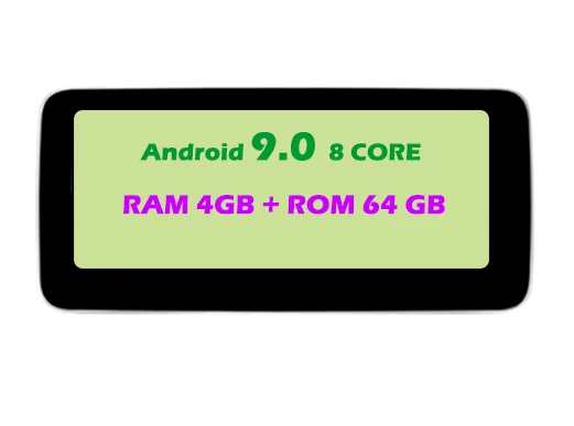 4GB 64GB 10,2" Android автомобильный gps навигационный мультимедийный дисплей для Mercedes Benz E Class W207/A207/C207/W212 2009- Радио стерео - Цвет: 4GB 64GB