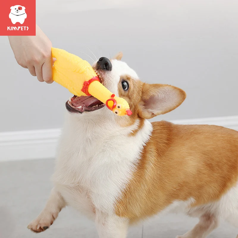 KIMPETS 2020 Лидер продаж кричащий цыпленок питомцы игрушечные собаки выжать