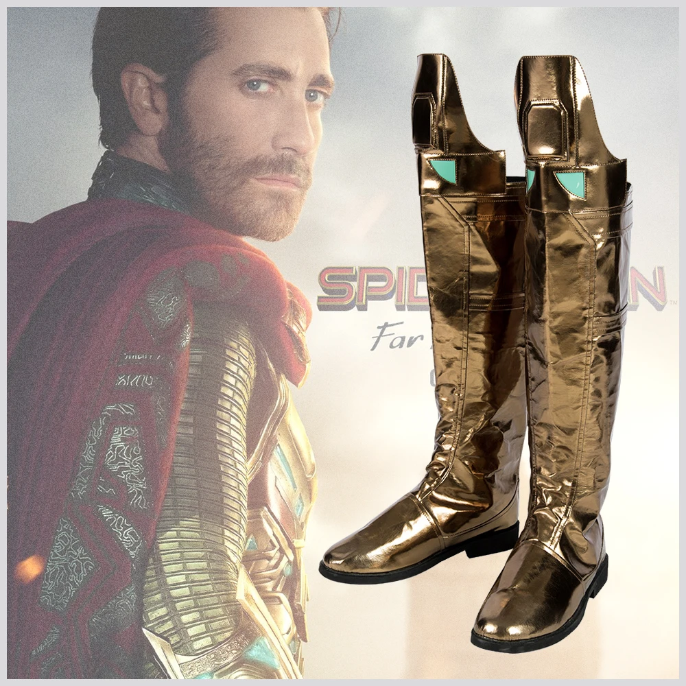 

Mysterio Cosplay Boots Marvel Spider-Man: Far From Home Mysterio Costume Accessories Shoes For Men