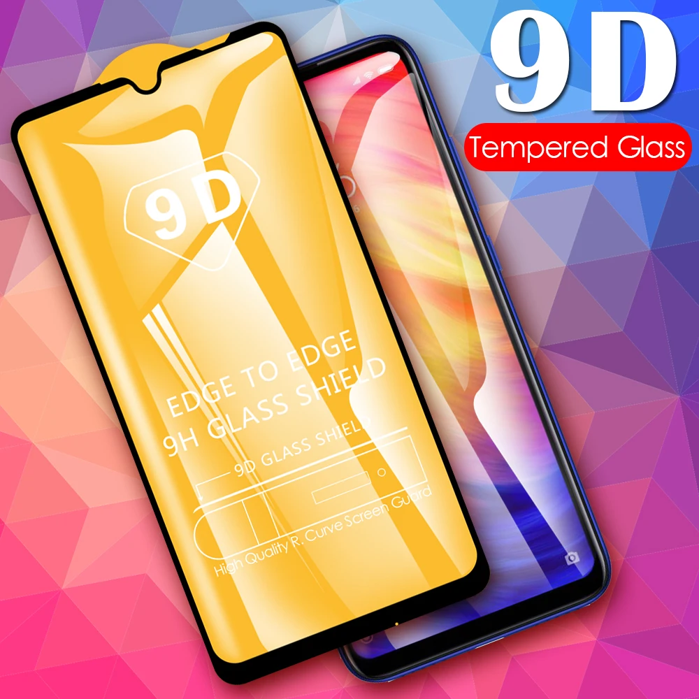 9D полное покрытие закаленное стекло Защитная пленка для экрана стеклянная Xiaomi