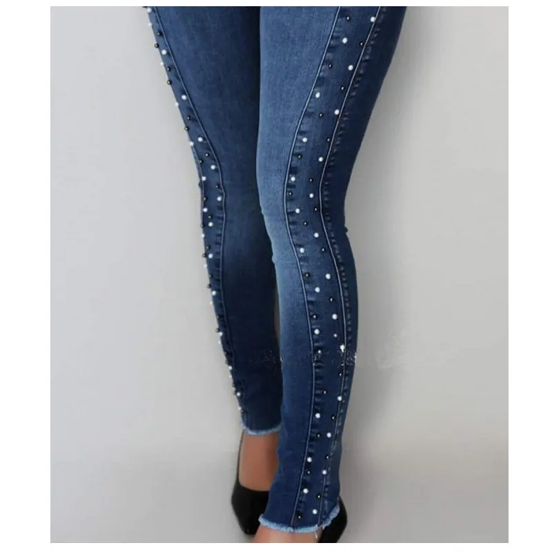 Butt Lifting Bottom Up Denim Pants 