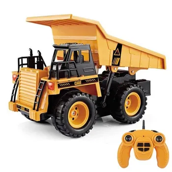 

1:24 2.4Ghz RC Engineering Car Toy Plastic Remote Control Truck Toy Mini Remote Control Dump Truck Toy For Kids Christmas Gift