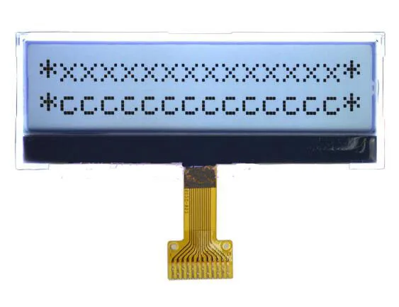 8PIN/12PIN SPI COG 1602 ЖК-экран (плата/без платы) ST7032 контроллер с белой подсветкой |