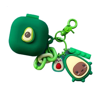 

Avocado Dinosaur Protective Cover Silicone Case for galaxy-Buds live Earphone 67JA
