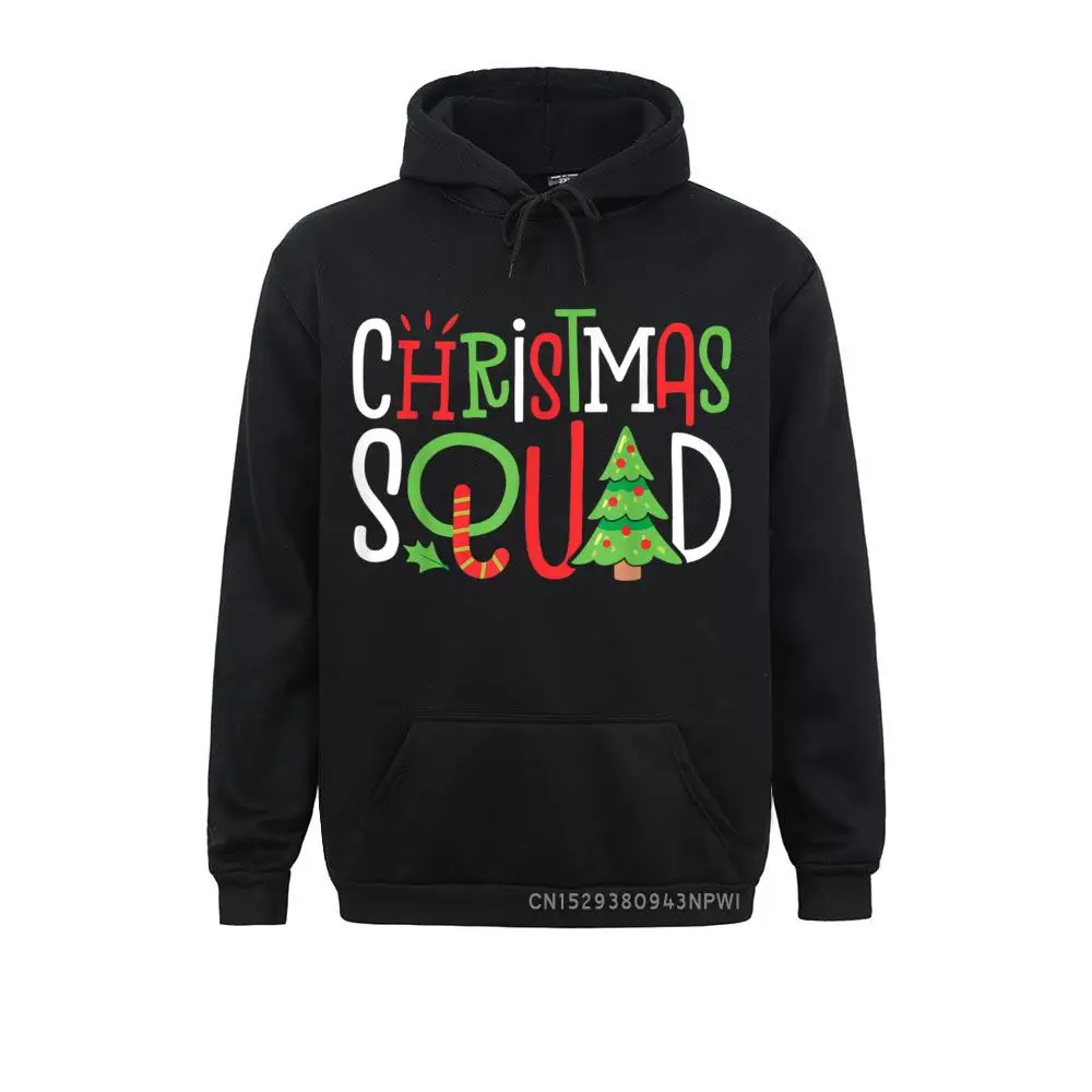 

Christmas Squad Funny Xmas Tree Family Matching Pajamas Boys Pullover Crazy Hoodies For Boys Autumn Sweatshirts Winter Hip Hop