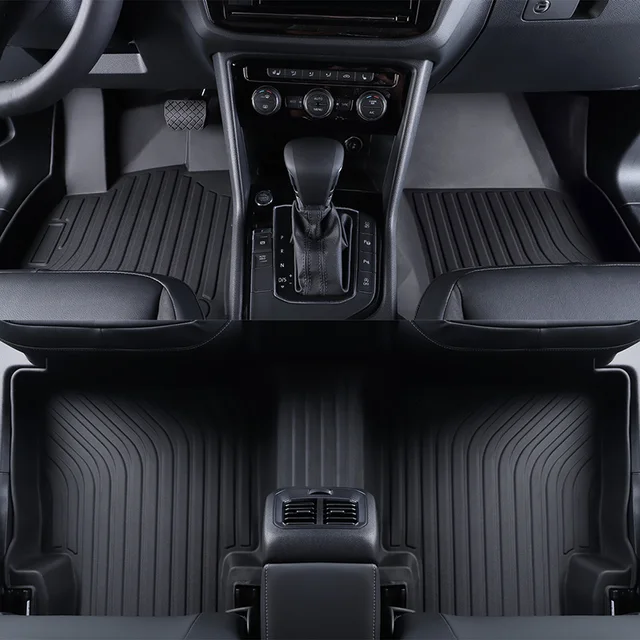 $US $146.30  Customized Car Floor Mats TPE Floor Carpets Liners for Hyundai Elantra 2016-2020 Auto Foot Pads Aut