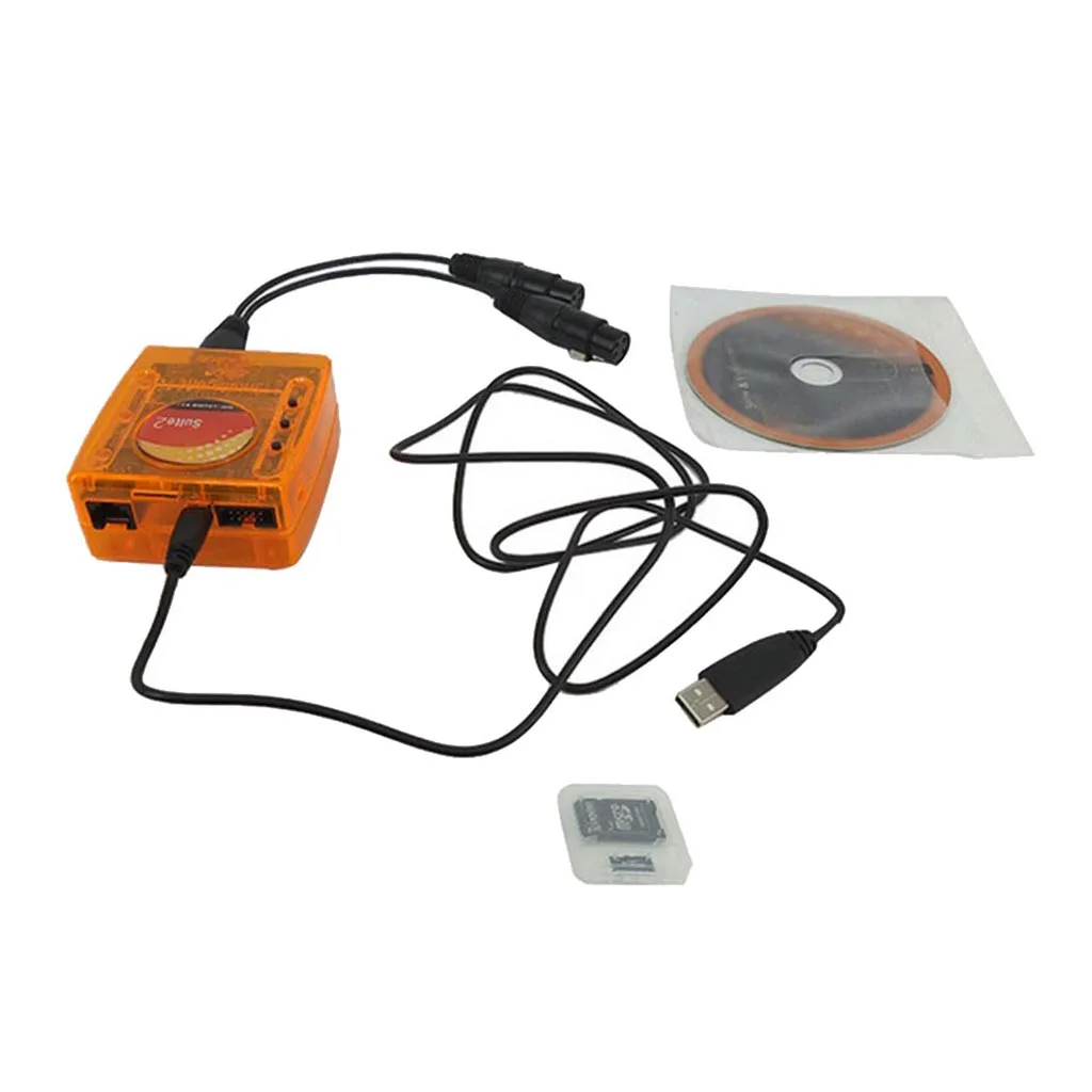 MagiDeal 2 FC первого класса DMX512 USB Освещение Интерфейс контроллер оранжевый