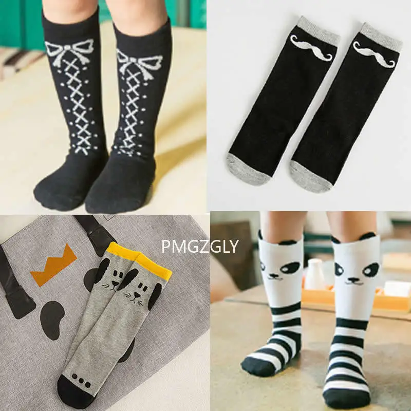 baby Socks Fox Cat Animal print baby Socks new Cartoon Knee High Long Leg Warmers Boy Girl Children Socks fashion Socks