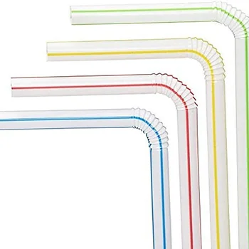 1000 Pcs Plastic Straws 2