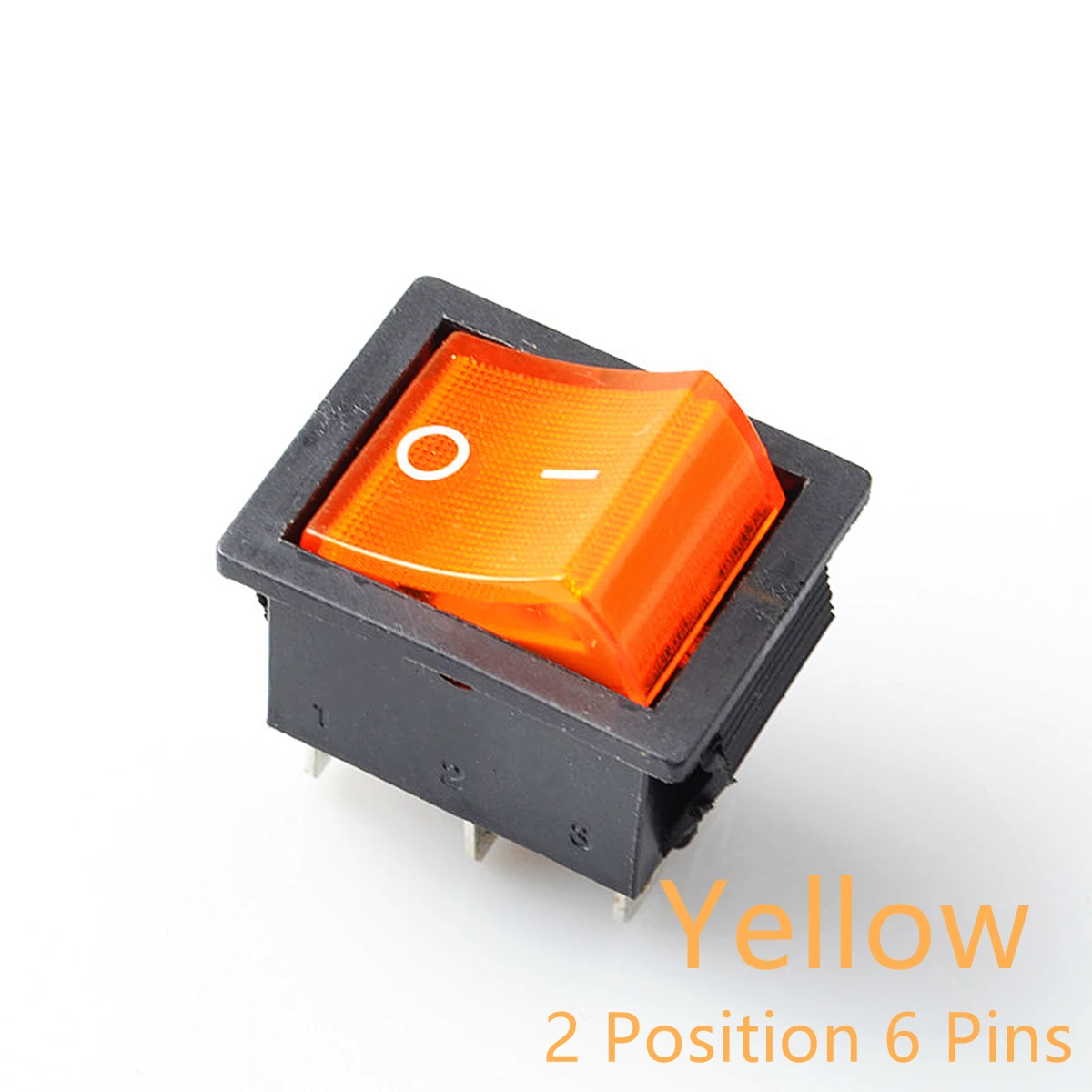 Yellow 6 Pins