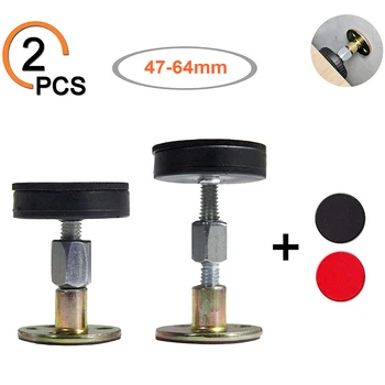 

2 PCS Adjustable Threaded Bed Frame Anti-Shake Tool for Bed, Telescopic Support for Room Wall, Easy Install