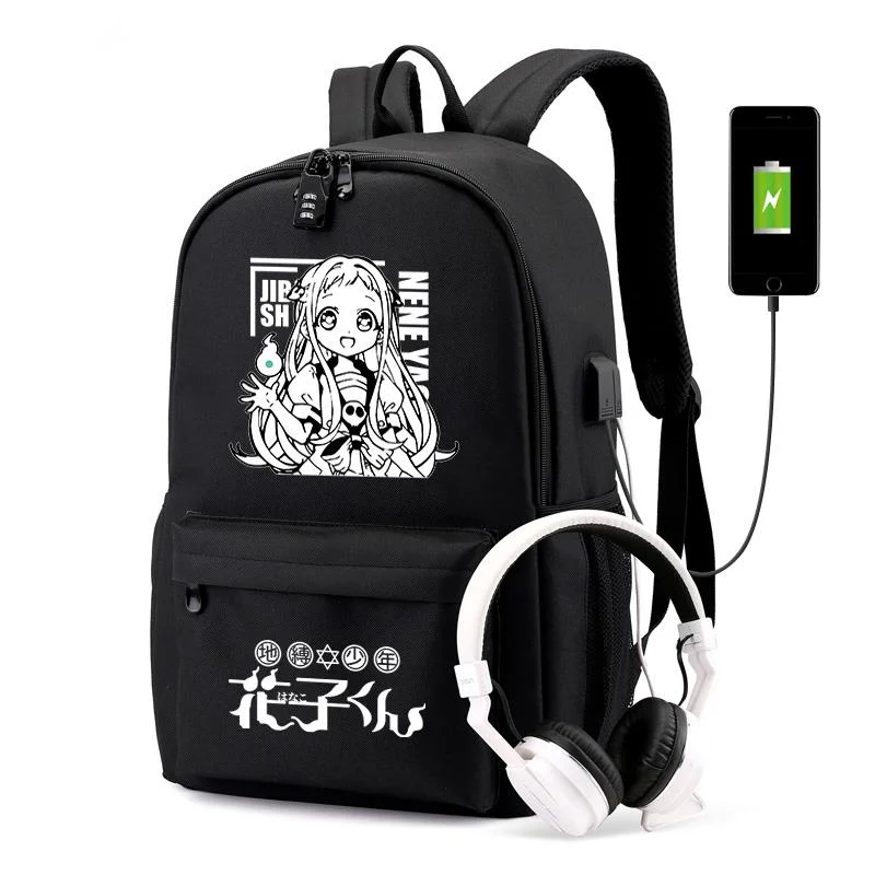 Anime Toilet-Bound Hanako Kun Zaino Borsa A Tracolla Borsa Da Scuola Borsa Da Lavoro Borsa Per Il Tempo Libero Borse Di Moda