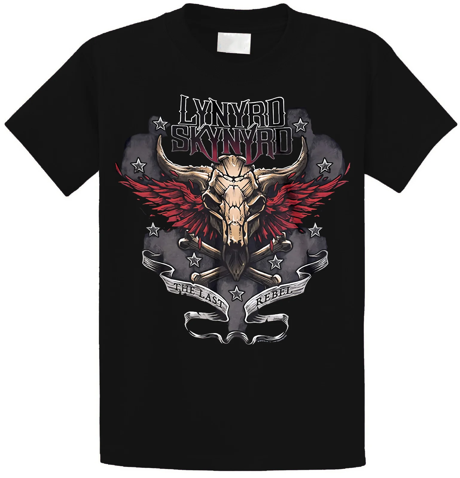 Lynyrd футболка для мужчин Skynyrd последний Rebel M, L, XL, 2XL Галстук Краситель Футболка