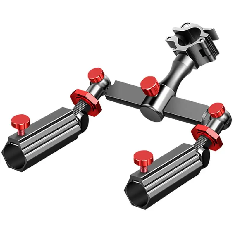 

Aluminium Alloy Fishing Rod Pole Stand Bracket Support Holder Adjustable Clamp Fishing Tackle Tool Fish Chair Stand