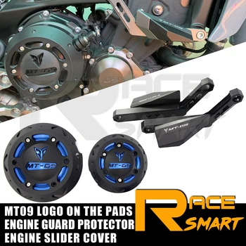 

1 Set Motorcycle Engine Crash Bunds Pads Slider & Motor Falling Cover Protector For YAMAHA MT-09 FZ09 2014 2015 2016 MT09 FZ-09