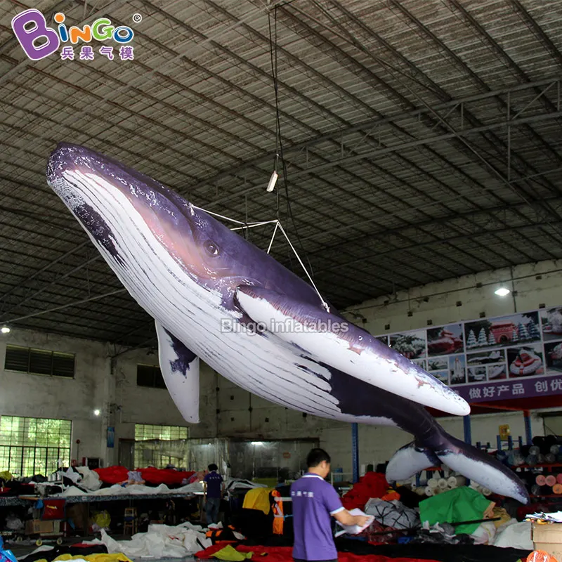 Factory Wholesale 3~12M Length Giant Inflatable Whale For Sale / 10 ft Inflatable Killer Whale Balloons - Toys 3