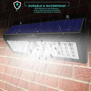 

Outdoor lighting Solar Led Wall Light PIR Motion Sensor Street Lamp Garden Patio Courtyard Home Outside Lights Security Lamp CD