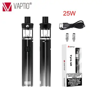 

1[send 5pcs coil] Vaptio TYRO Kit 1500mAh Battery&2.0ml Atomizer Top Side Filling vape kit Electronic Cigarette Vaporizer