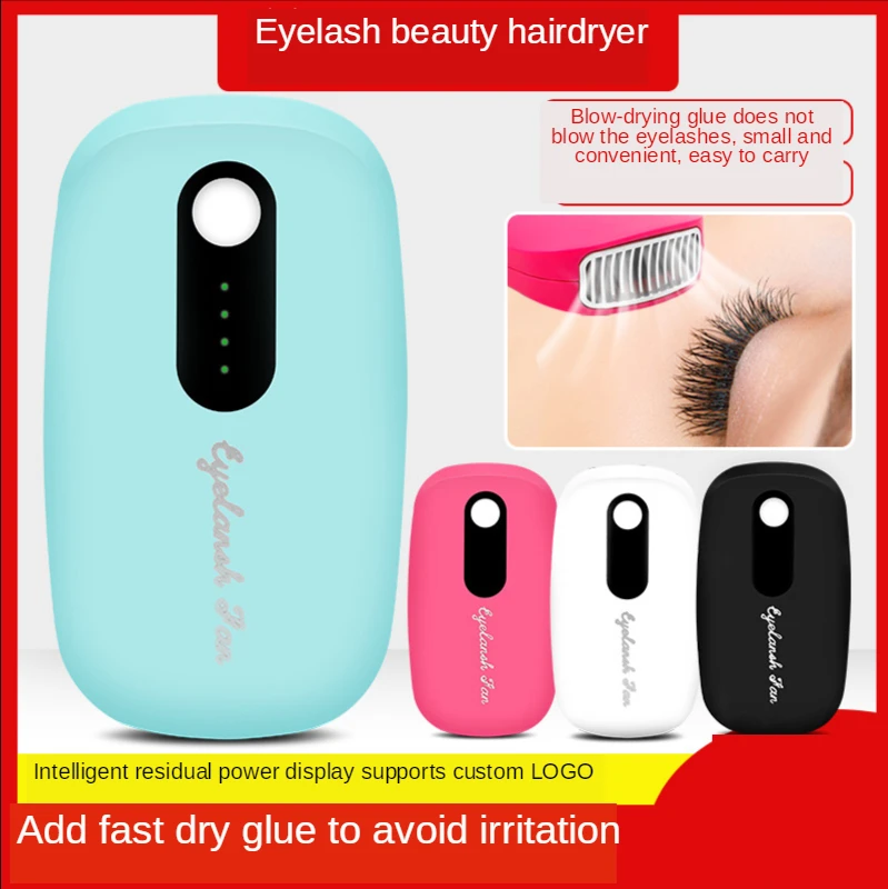 

USB Eyelash Mini Air Conditioning Blow dryer Fan Lash Glue Grafted Dedicated Dryer Tool For Eyelash Extensions