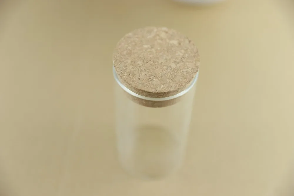 3pcslot 55mm Diameter Glass Airtight Canister Kitchen Storage Bottles Jars Thick Glass Bottles Food Container (12)