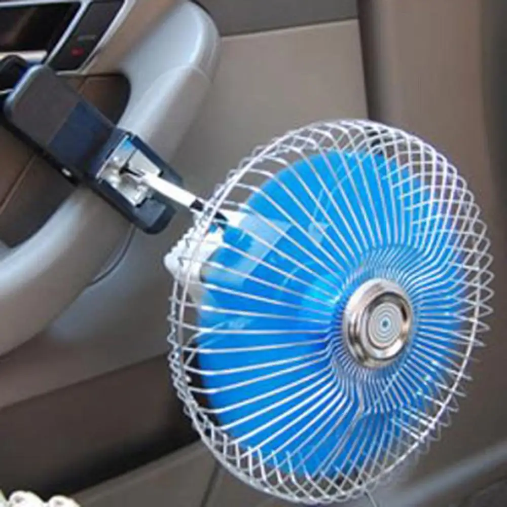 12 В мини Электрический Автомобильный Вентилятор охлаждения низкий уровень шума Авто Грузовик Стартер прикуриватель многофункциональный автомобильный вентилятор охлаждения