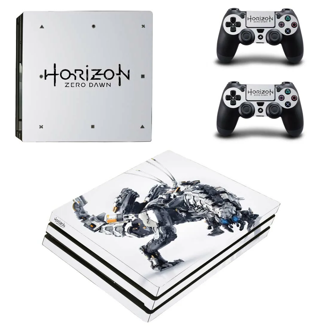 Наклейка для PS4 Pro s Horizon zero Dawn PS 4 Pro наклейка для игровой станции 4 Pro для консоли и контроллера playstation 4 Pro