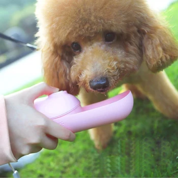 

Dog Water Bottle Portable Mini Pet Water Cup For Dogs/Cats Slide Dog Water Container Pet Drinking Bowls Outdoor Travel 300ML