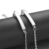 Dropshipping Customize Name Stainless Steel Cremation Urn Locket Bracelet Ashes Urn Keepsake Bracelet Jewelry 1