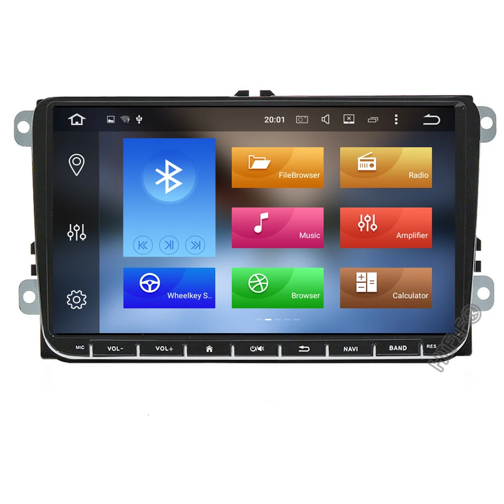 2G 16G Android 10 2 Din Автомобильный Радио Стерео GPS для VW Passat B6 CC Polo GOLF 5 6 Touran Jetta Tiguan Magotan Seat