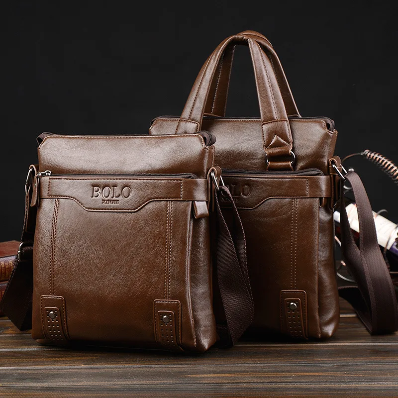 

2019 New Style MEN'S Real-leather Bag Business Hand Crossbody Bag Men Cowhide Computer Leisure Bag
