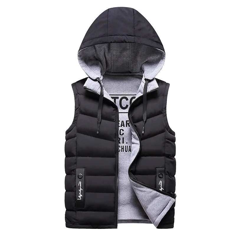

New Style Men Autumn & Winter Fashion Popular Brand Vest Waistcoat Coat Cotton Vest Vest