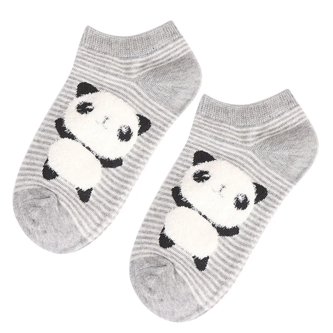 panda Для девочек Лидер продаж, высокое качество kawaii панда летние носки с милыми животными хлопковые носки-тапочки; женские повседневные туфли на мягкой подошве носки-башмачки - Цвет: panda