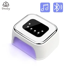 Bluetooth Player UV Nail Lamp 99W Nail Polish Dryer 42LEDs Nail Curing Light Auto Sensing LED Lamp For Nails Music Player