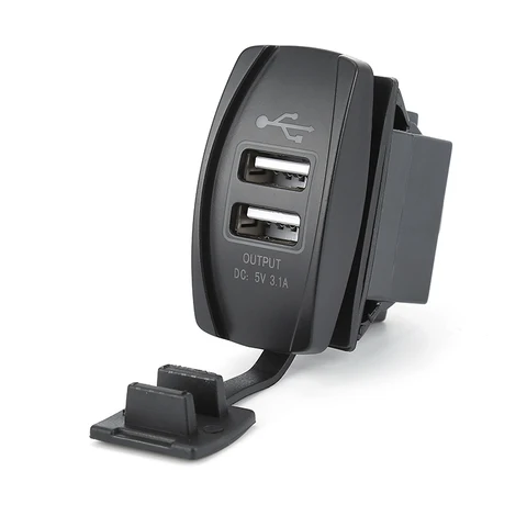 Car Charger Cigarette Lighter Socket in Car Power Adapter 2 Ports Phone Charger for Iphone 11 Xiaomi Huawei Auto Accessories