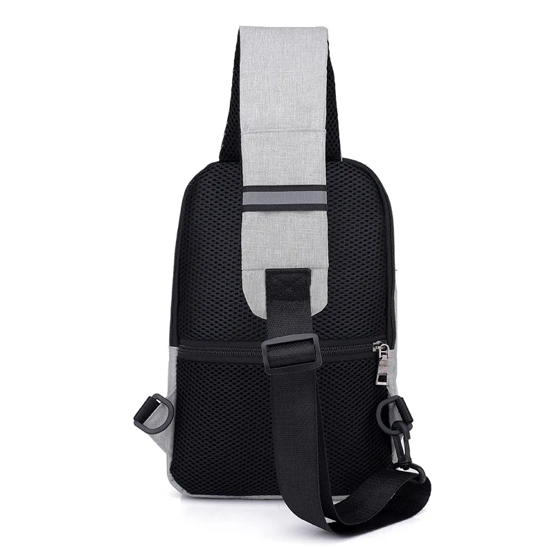 

New Style Men Chest Bag Large Capacity Multi-functional Waterproof Rucksack Casual Business Shoulder Bag