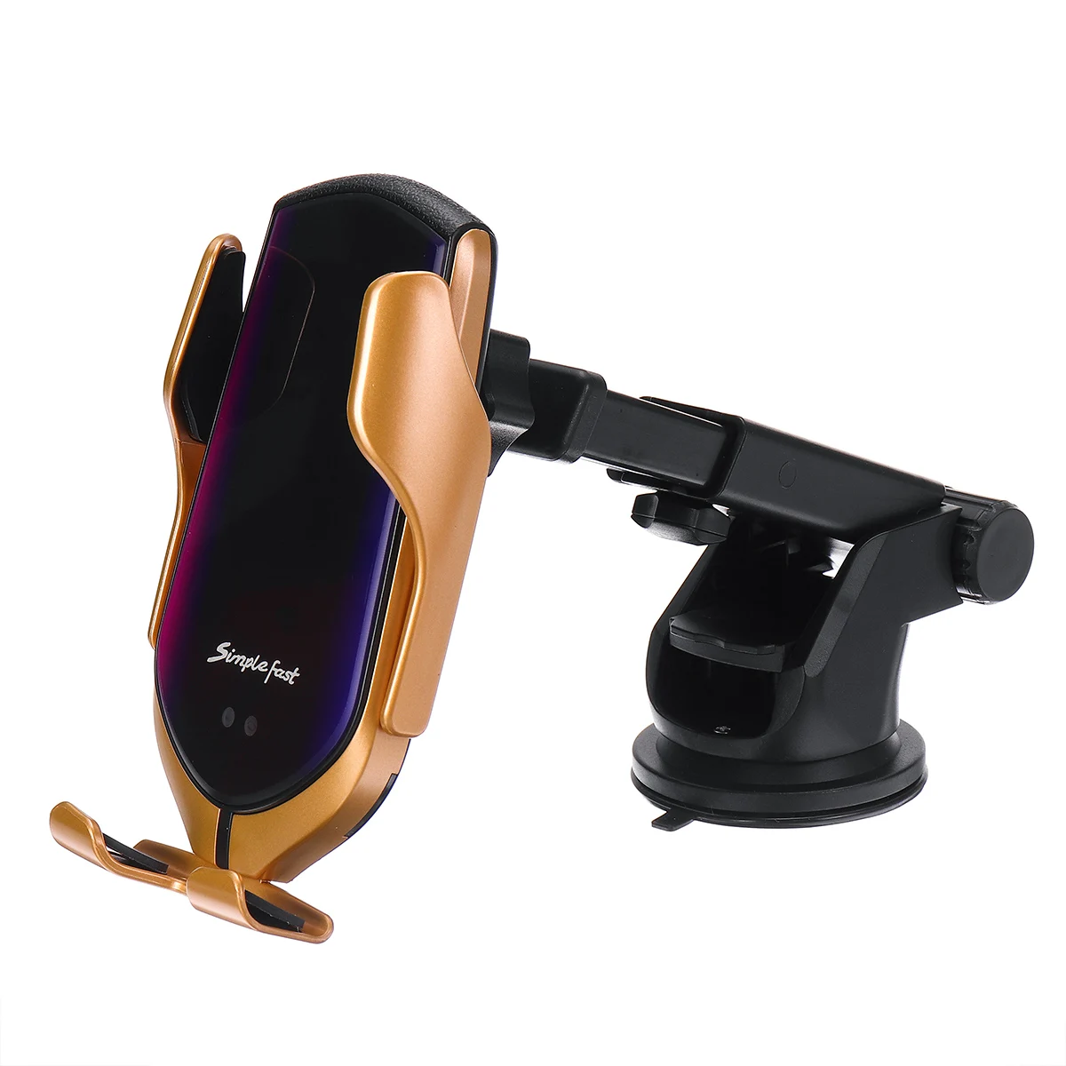 Automatic Clamp Car Wireless Charger 10W Quick Charge GPS Mount for Iphone XR XS For Huawei P30Pro Infrared Sensor Phone Holder