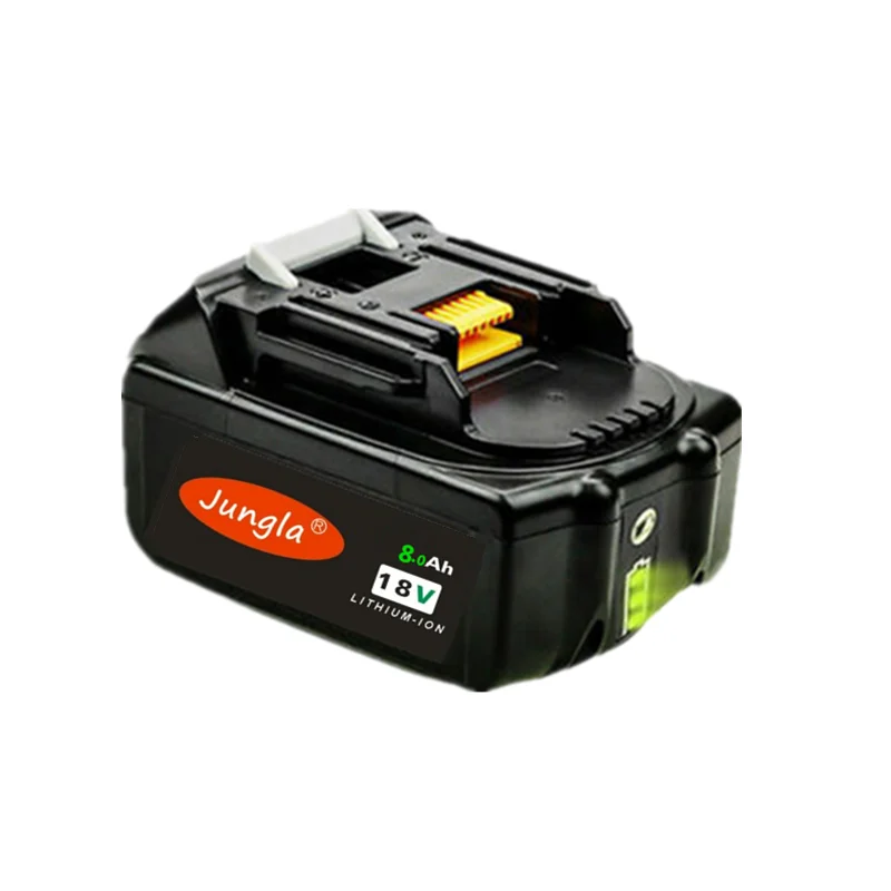Jungla 18v 8.0Ah 8000 мА/ч Перезаряжаемые Батарея для MAKITA BL1860 BL1850 BL1860B Замена Мощность