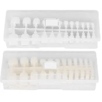 

288pcs Toe Nail Tip Professional Nail Art Tip False Toe Nail Patch DIY Manicure Tool Fake Nails