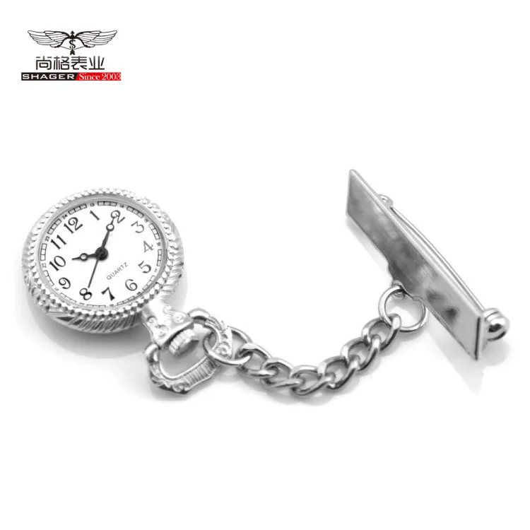 Новый дизайн карманные часы из нержавеющей стали для медсестер медицинский