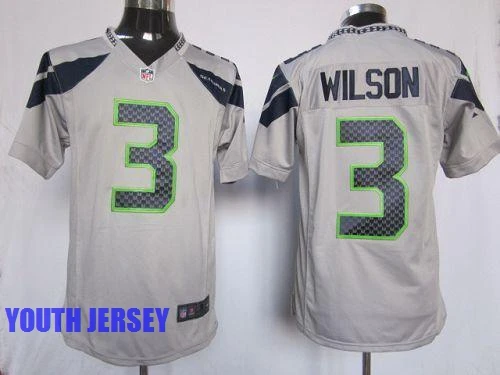 Зеленый Seattle s, Russell Wilson, Marshawn Lynch, Tyler Lockett, Jermaine Kearse, FAN 12.for youth, kids Jersey - Цвет: Зеленый