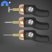 12 В маленький электрический шлифовальный станок с переменной скоростью, шлифовальный инструмент, бытовой шлифовальный станок, мини шлифовальный станок, деревообрабатывающий Jade DIY