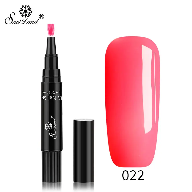 022 Soak Off лак для ногтей пера гель для ногтей one step для ногтей 3 в 1 для дизайна ногтей Лаки без необходимы вещи наивысшего Базовое покрытие био-Гели Soak Off Светодиодный УФ лампа лак - Цвет: 022