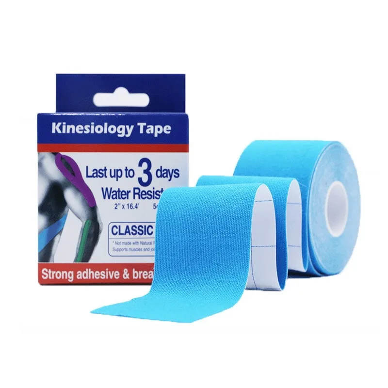 Kinesiology Tape Athletic Recovery Elastic Tape Kneepad Muscle Pain Relief Knee Pads Support For