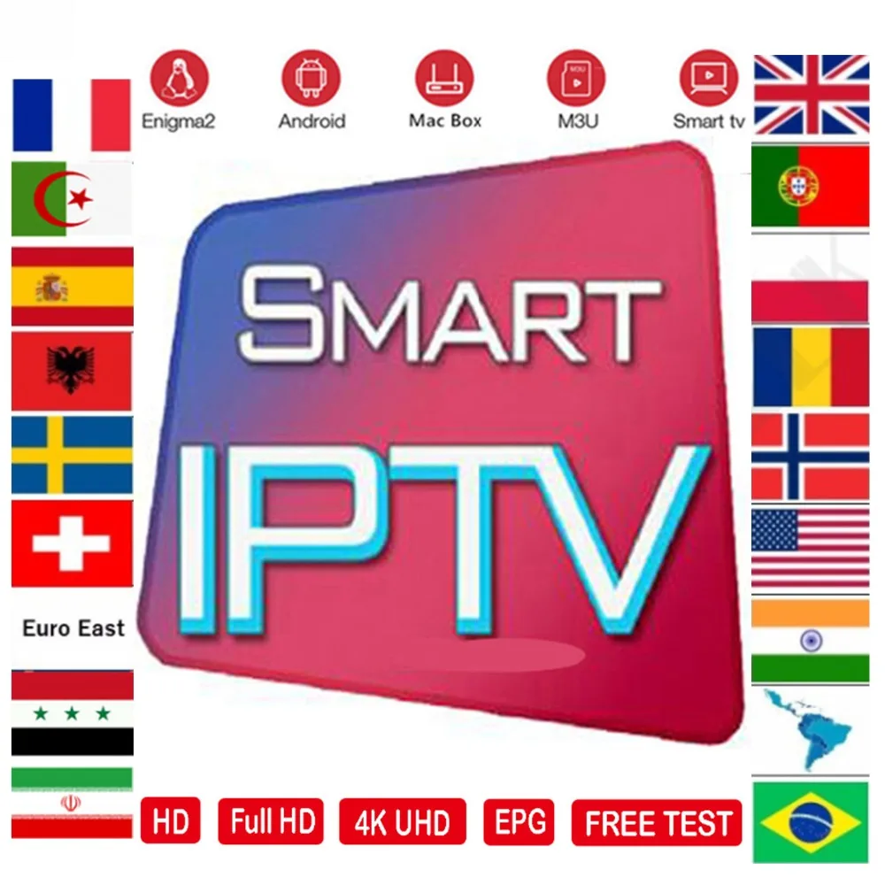 IP tv M3U подписка 7500+ Andorid tv Box Португалия Франция арабский Испания Премиум для Android Box Enigma2 Ssmart tv Box