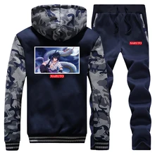 ^#Cheap Hot Sale 2019 Winter Mens Camouflage Hoody Cartoon Naruto Suit Coat Thick Sportswear Fleece Warm Jackets+Pants 2 Piece Set ^#Cheap Hot Sale 2019 Winter Mens Camouflage Hoody Cartoon Naruto Suit Coat Thick Sportswear Fleece Warm Jackets+Pants 2 Piece Set