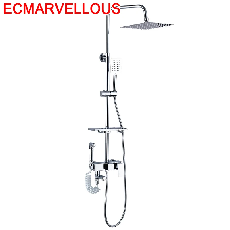 

Lavabo Painel Regadera Electrica Piscina Conjunto Ducha Doucheset Prysznic Do Banheiro Eletrico Chuveiro Bathroom Shower System
