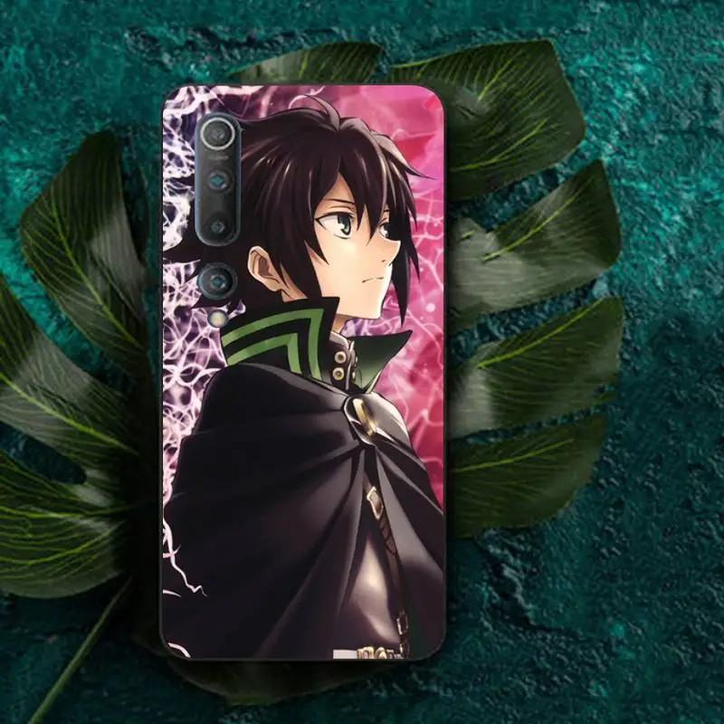 RuiCaiCa Owari No Seraph Phone Case for RedMi note 7 8 9 6 5 4 X pro 8T 5A xiaomi leather case color