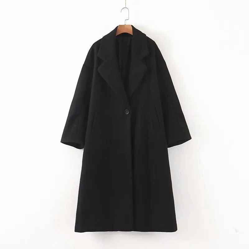 XZ90-2215 пальто в европейском и американском стиле с пуговицами купить ...