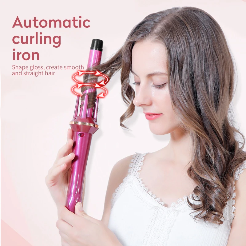 

Automatic Hair Curler Curling Iron Roller Hair Waver Magic Curling Wand Irons with Tourmaline Ceramic Heater Hair Styling Tools